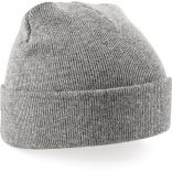 Bonnet Original à revers Heather Grey