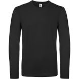 T-shirt manches longues homme #E150 Black - S