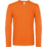 T-shirt manches longues homme #E150 Orange - S