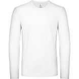 T-shirt manches longues homme #E150 White - S