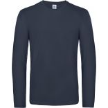 T-shirt homme manches longues #E190 Navy - S