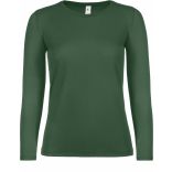 T-shirt manches longues femme #E150 Bottle Green - XS