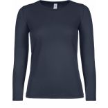 T-shirt manches longues femme #E150 Navy - XS