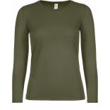 T-shirt manches longues femme #E150 Urban Khaki - XS