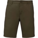 Bermuda aspect délavé homme Washed Light Khaki - 38 FR (38)