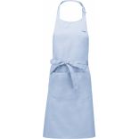 TABLIER COTON AVEC POCHE Sky Blue