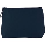 Trousse en coton canvas Mid Night Blue