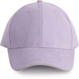 ORLANDO - CASQUETTE 6 PANNEAUX Light Violet / Light Grey