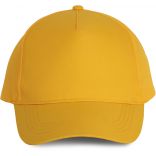 Casquette polyester - 5 panneaux Yellow