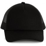 Casquette Trucker KP171 - 5 panneaux Black / Black