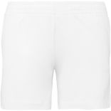 SHORT JERSEY SPORT FEMME White - XS