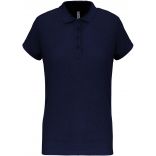 Polo piqué performance femme Sporty Navy - XS