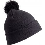 Bonnet pompon BEANIE Black