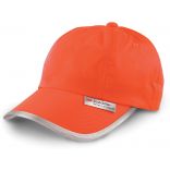 CASQUETTE AVEC BORDURES RÉFLÉCHISSANTES Orange