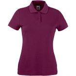 POLO FEMME 65/35 (63-212-0) Burgundy - XS