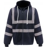 SWEAT-SHIRT ZIPPÉ CAPUCHE Navy - S