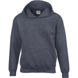 Sweat-shirt enfant à capuche Heavy Blend™ 18500B - Dark Heather 