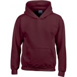 Sweat-shirt enfant à capuche Heavy Blend™ 18500B - Maroon