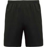 Short homme Jersey sport PA151 - Black