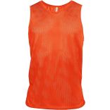 Chasuble en filet léger multisports PA043 - Spicy Orange