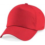 Casquette 5 panneaux originale B10 - Bright Red