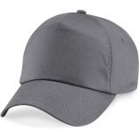 Casquette 5 panneaux originale B10 - Graphite Grey