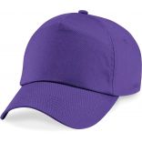 Casquette 5 panneaux originale B10 - Purple