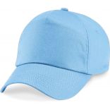 Casquette 5 panneaux originale B10 - Sky Blue