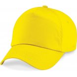 Casquette 5 panneaux originale B10 - Yellow