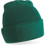 Bonnet Beanie Patch B445 - Bottle Green-One Size