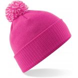 Bonnet Snowstar - Fuchsia / Off White