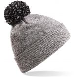 Bonnet Snowstar - Heather Grey / Black