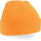 Bonnet original à revers B45 - Fluorescent Orange-One Size