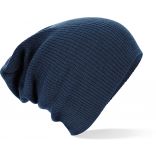 Bonnet long B461  - French Navy-One Size