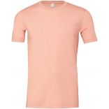 T-shirt homme col rond manches courtes BE3001 - Heather Peach