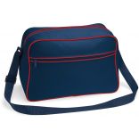 Sac bandoulière Rétro  BG14 - French Navy / Classic Red