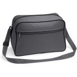 Sac bandoulière Rétro  BG14 - Graphite Grey / Black