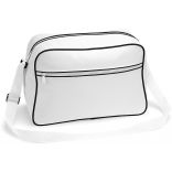 Sac bandoulière Rétro  BG14 - White / Black