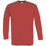 T-shirt homme manches longues exact 150 LSL CG151 - Red