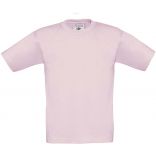 T-shirt enfant manches courtes exact 190 CG189 - Pink Sixties