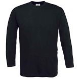 T-shirt homme manches longues exact 190 LSL CG191 - Black