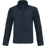 Veste softshell homme ID.701 JUI62 - Navy / Neon Green