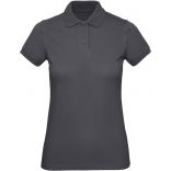 Polo femme bio Inspire PW440 - Dark Grey