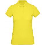 Polo femme bio Inspire PW440 - Solar Yellow