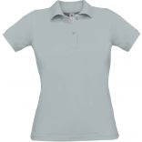 Polo femme manches courtes Safran Pure PW455 - Pacific Grey