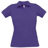 Polo femme manches courtes Safran Pure PW455 - Purple