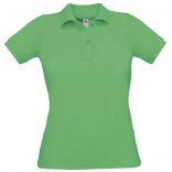 Polo femme manches courtes Safran Pure PW455 - Real Green