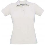 Polo femme manches courtes Safran Pure PW455 - White