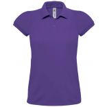 Polo femme manches courtes heavymill PW460 - Purple