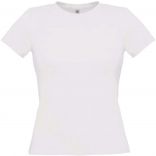 T-shirt femme manches courtes women only TW012 - White